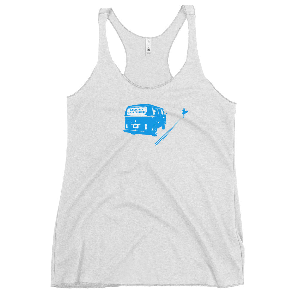 Women's Bus Tri-Blend Racerback Tank