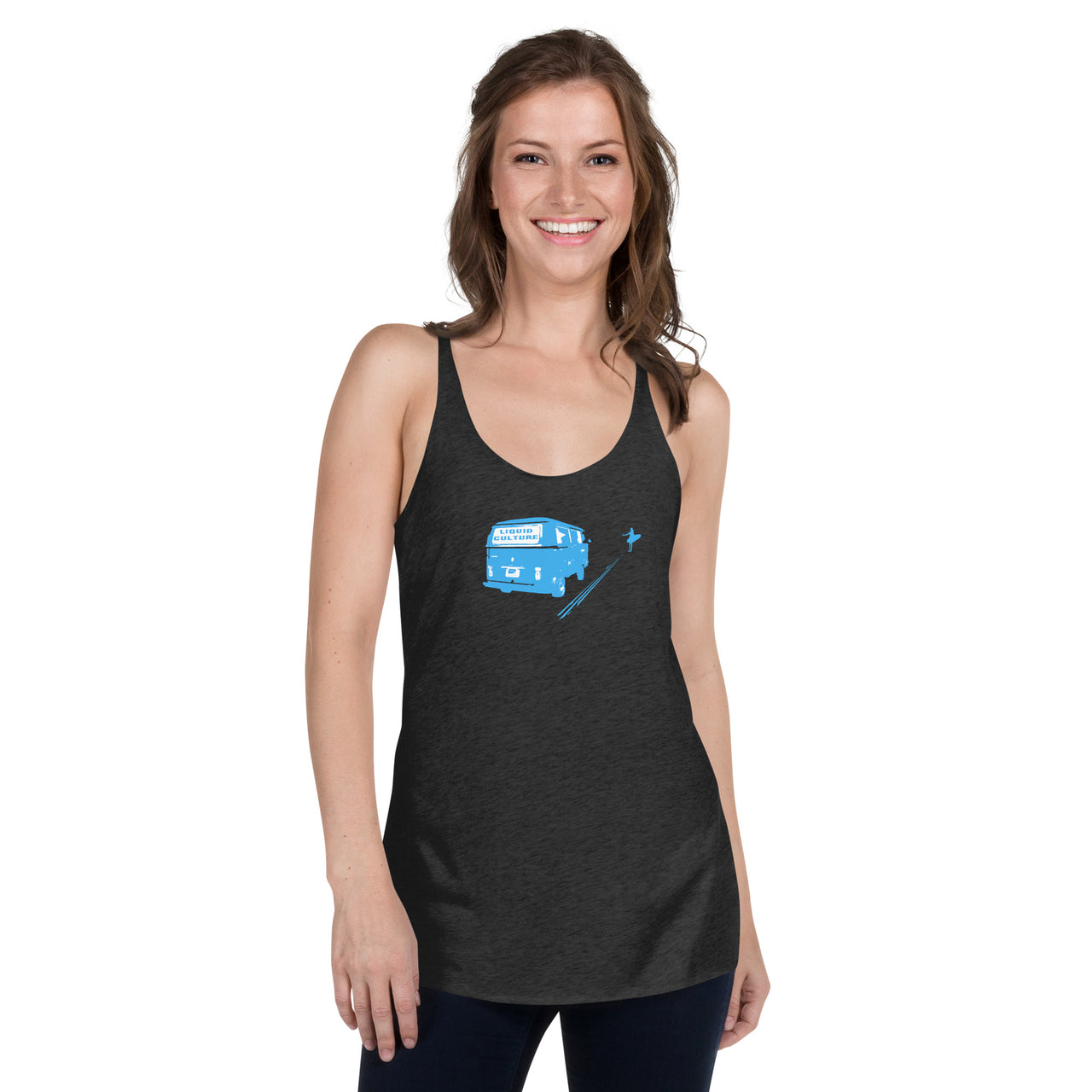 Women's Bus Tri-Blend Racerback Tank