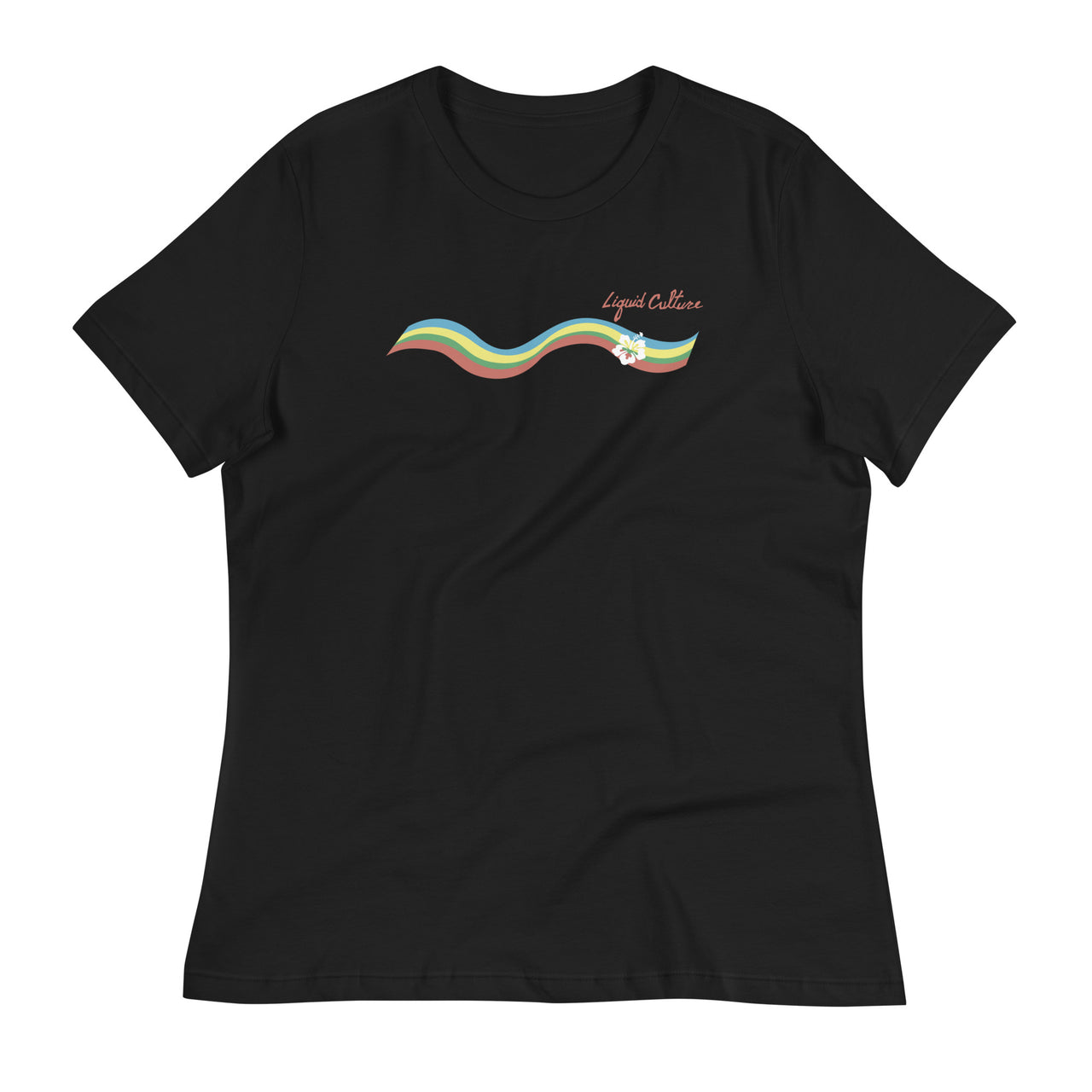 Women's Rainbow Crew Neck T-Shirt