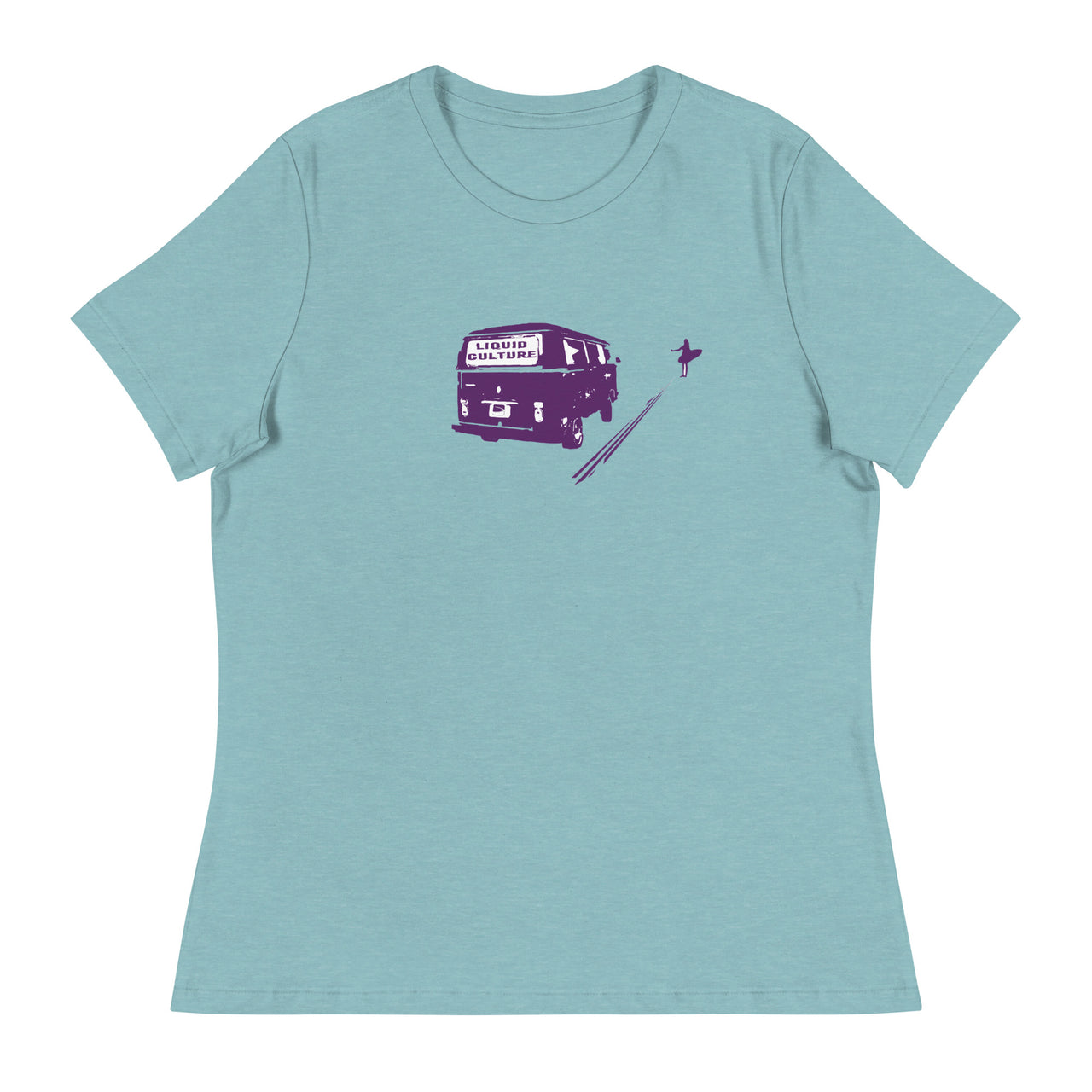 Women's Liquid Culture Bus Crew Neck T-Shirt