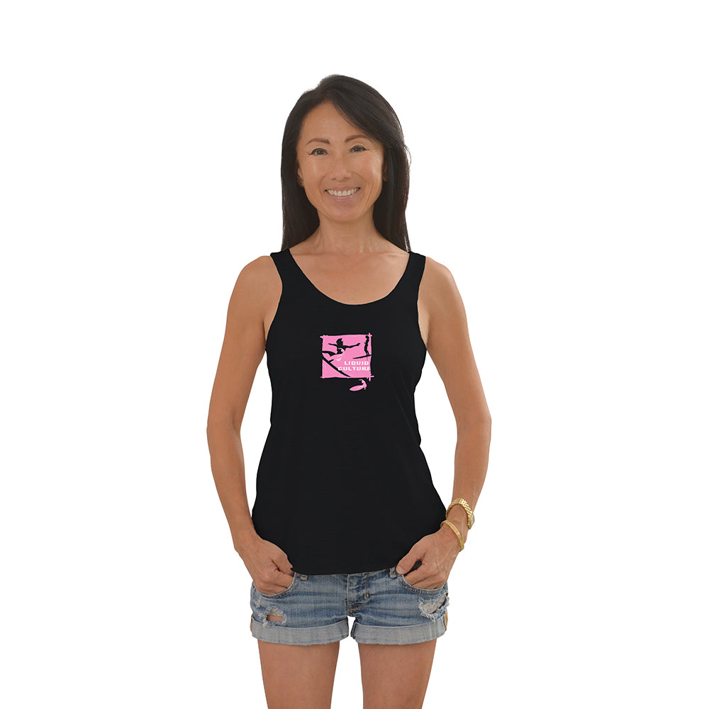 Women's Scratch Surfer Tri-Blend Racerback Tank