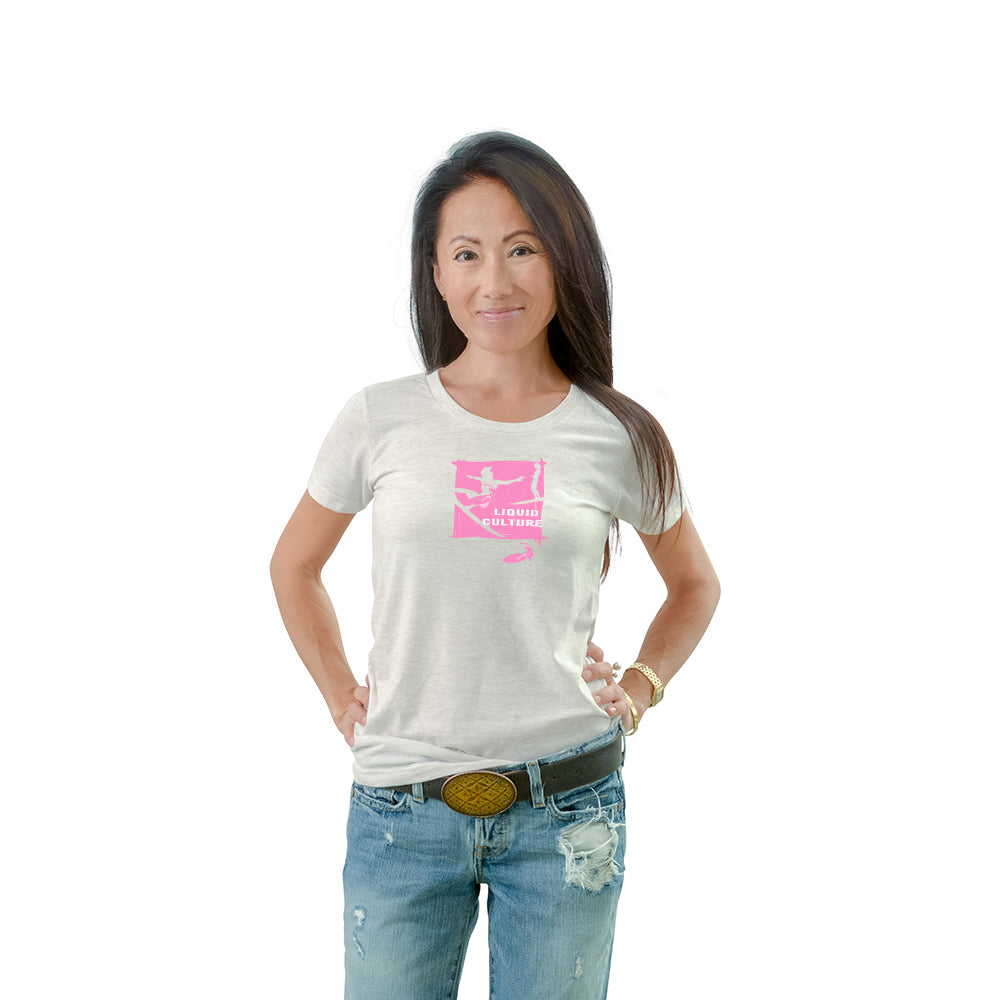 Women's Scratch Surfer Crew Neck T-Shirt